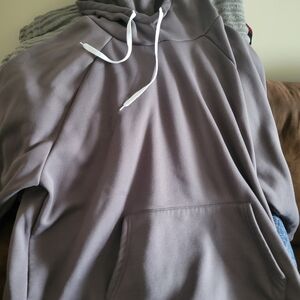 Women's Gray Hoodie With Sweatpants Set